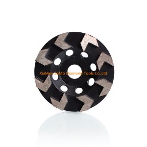 China Durable Diamond Cup Wheel Heat Resistant  Soft / Medium / Hard Bond on sale