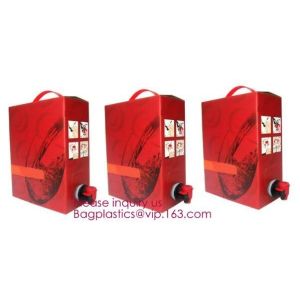 3L ,5L ,10L ,20 L Wine Dispenser Packaging Bag milk Spout bib Bag In Box