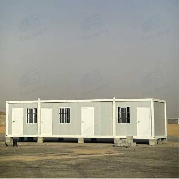 Quality Boxspace 12*3.7m Porta Cabin With 3 Bedrooms Ready To Use Mobile Container Dormitory Camping For Living And Office wholesale
