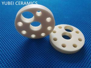 Cheap Locating Insulating Ceramics Discs 99% Al2O3 Alumina Ceramic Gasket for sale