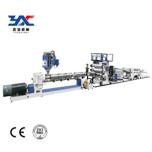 China high quality  suitcase plastic sheet ABS blister packing sheet extrusion line on sale