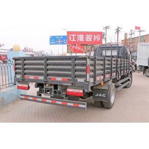 New Light Cargo Truck Black Color 145hp Diesel Engine Loading 8 Tons Single And