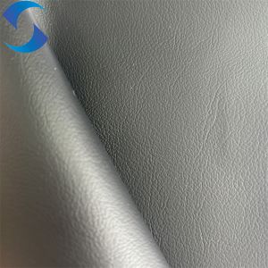 Woven Backing PVC Leather Fabric Ideal faux leather fabric rolls for leather bag