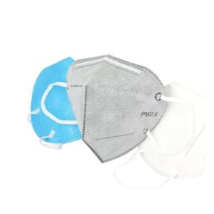 FFP2 Dustproof Face Mask Foldable 3D Respirator Protection Mouth Mask