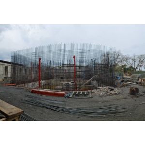 White Polyester Core Material 200mm Width PVC Water Stop Belt for Concrete Joint