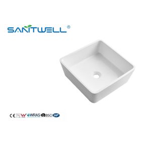 Unique Models SWT400 Wholesale Artificial Stone Basins OEM Acceptable Glossy