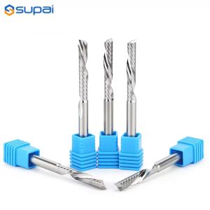 1 Flute Tungsten Steel Aluminum End Mill For Smooth Surface Finish