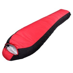 Mummy Sleeping Bag, 0°F Sleeping Bag for Big & Tall Adults, No-Snag Zipper