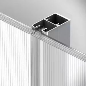 Cheap Danpalon Polycarbonate Multiwall U Locked Panel With 16mm-32mm Thickness for sale