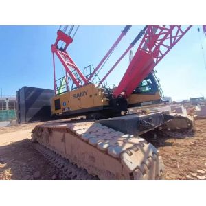 SCC1500A-6 Used 2021 SA NY Crawler Crane 150 Tons Maximum Lifting Capacity for