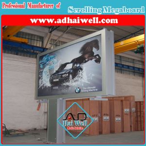 China Outdoor Billboard LED Scrolling City Light Box on sale