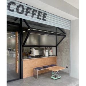 Biophilic Folding Window System Blending Indoor Living Spaces with Container