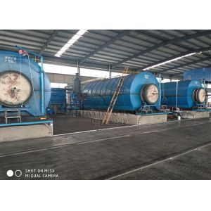 China Non Catalytic Waste Tyre Pyrolysis Plant 20 Ton Waste Plastic To Fuel Oil Pyrolysis Plant on sale