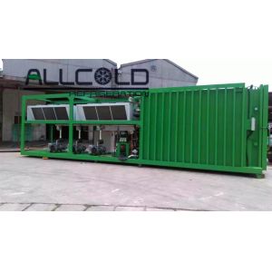 China PLC Evaporative Vacuum Cooling Machine Pallets Placed R404A Agricultural on sale