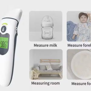 IR Body Infrared Thermometer 3VDC Battery Powered With Memory Function