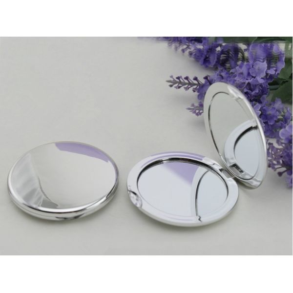 Quality High quality plastic pocket compact mirror/cosmetic mirror/makeup mirror wholesale