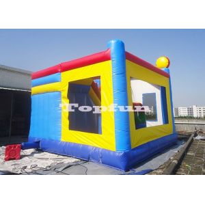 Custom Bouncy Car House Commercial Jumping Castle Inflatable With Digital Print