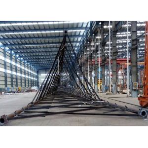 Self Supporting Mobile Network Tower , 55m 4 - Leg Mobile Network Tower