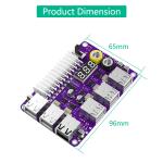 ATX 24 Pin Power Supply Breakout Board with Acrylic Case Kit 3 Digit LED Display