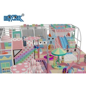 Amusement Play Gym Jungle Theme Soft Playground Equipment Customize Size