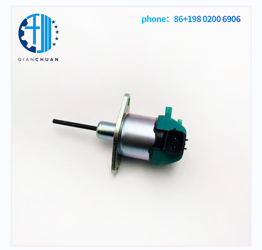 1A084-60011 Excavator Engine Parts Flameout Electromagnetic Valve Switch