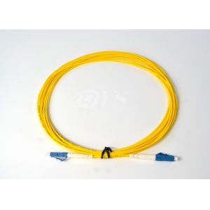 Low Insertion Loss Value LC Optical Fiber Patch Cord With EUROPE ROHS Request