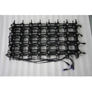 P100mm Flexible LED Display Screen 8*128 Pixels Unit Resolution Easy Installatio