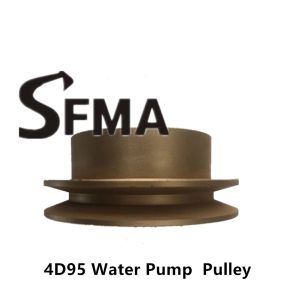 China 4D95/PC200-5/6D95 2 Groove OD138 Engine Water Pump Pully on sale