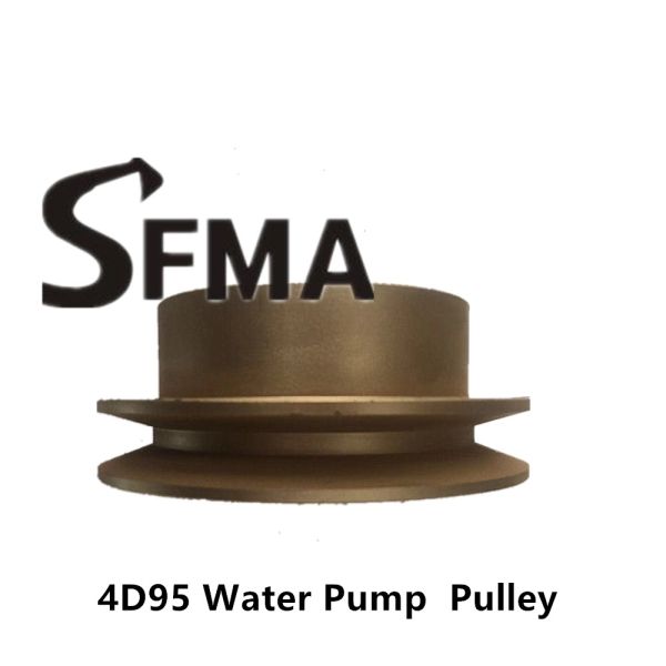 Quality OD138 1 Groove 4D95 6D95 Water Pump Engine Fan Pulley wholesale