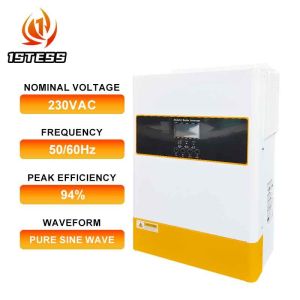 Nominal Output Voltage 48V 120A MPPT Pure Sine Wave Solar Hybrid Inverter 5.5KW