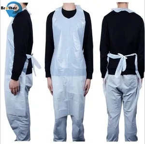 Plastic Disposable Aprons for Cooking & More Individually Packaged, Durable 1