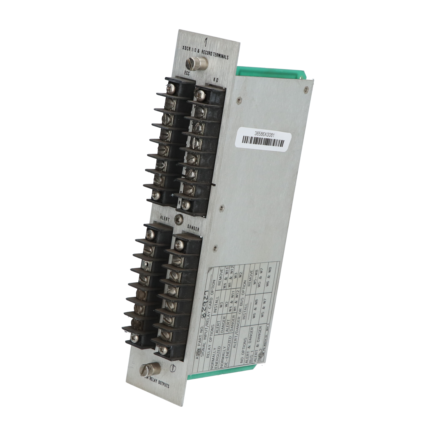 China Bently Nevada 82927-01 XDCR I/O Record Terminal PLC Relay Card  Compact Size, Plug-and-Play, and Industrial-Grade Durability on sale