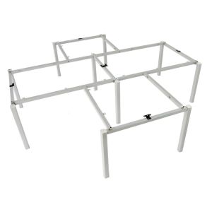 4 seater partition metal frame ,#205