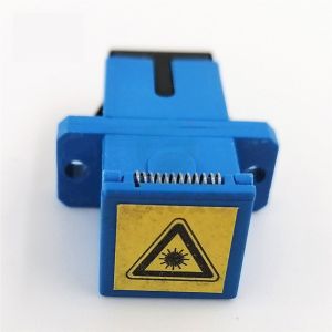 Wholesale Cheap Price SC/UPC- SC/UPC Adapter with Flange SC Simplex Auto Shutter