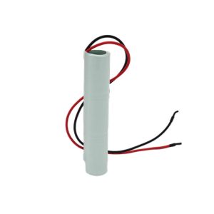 3.6V SC 1800mAh Emergency Light Ni Cd Battery White PVC Pack