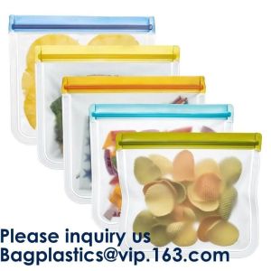 Reusable PEVA Standing Bag for Food Storage and Milk,FDA Reusable Standing