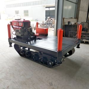 Rubber Crawler Track Undercarriage For Construction Works Powered By Diesel