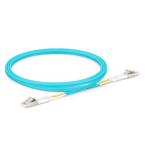 Cheap LC UPC To LC UPC Multimode Fiber Optic Patch Cord With PVC / LSZH / OFNP Jacket for sale