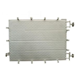 SS Fiber Heat Exchanger Pillow Plate Laser Welded 0.8mm Thickness