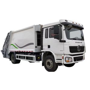 SHACMAN L3000 Compression Garbage Truck Sanitation Truck 4x2 210hp Garbage