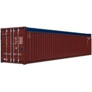 Standard Hard Open Top Shipping Container / 2nd Hand Storage Containers