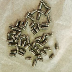 Nickel Plating Custom Small Compression Spring 4mm 5mm 6mm