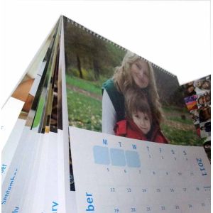 12x12 Personalized Wall Customized Calendar Printing Colored for school, pretty