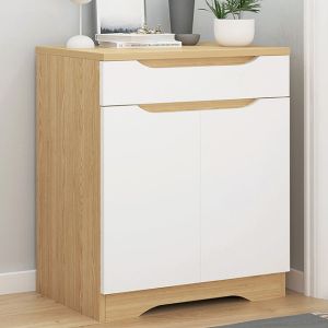 Cheap Wear - Resistant Light Luxury Particle Board Shoe Rack White Wooden Shoe Cabinet for sale