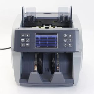 FMD-880 bill counter and sorter front loading value counter dual CIS value