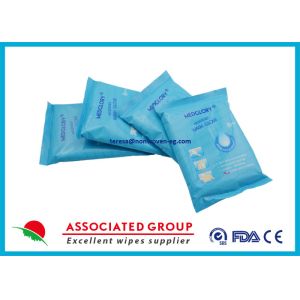 China Safe Touch Moistened Body Wash Gloves Bathing Wipes Fresh Scents on sale