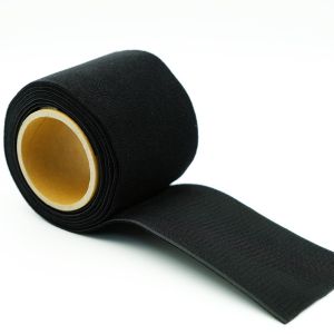 Recyclable Waterproof Black Double Sided Velcro Roll Multipurpose