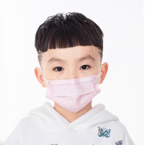Cheap Pink Breathable Children'S Disposable Face Masks Protective CE for sale