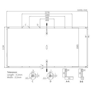 Longi Mono Solar Panel Half Cell 540w 550w 555w 560w Solar Panels Set For Houses