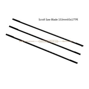 Scroll Saw Blade 153mmX3x10T/14T/17T/18T/24T Cutting wood,Plastic,Low-hardness